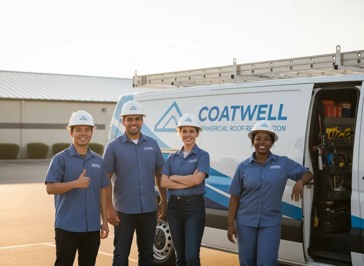 Commercial roof coating company in Forest City, IL